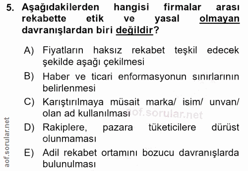 Soru 5