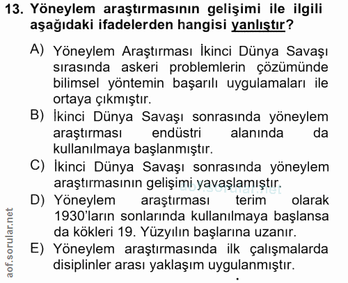 Soru 13
