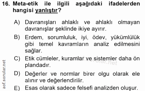 Soru 16