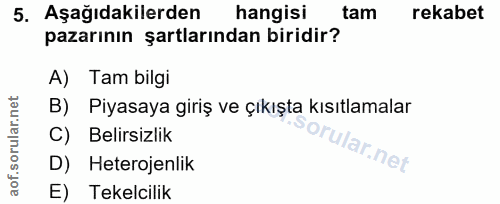 Soru 5