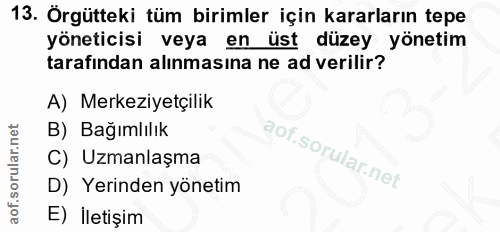 Soru 13