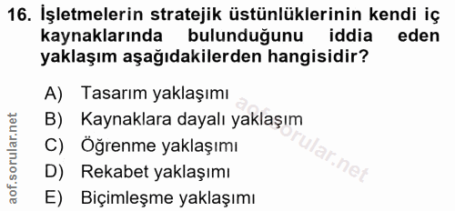 Soru 16