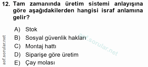 Soru 12