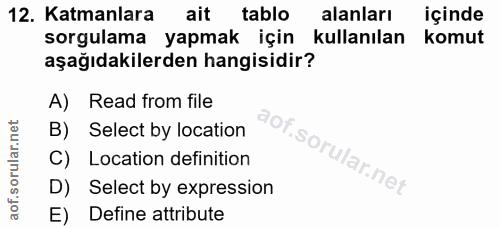 Soru 12