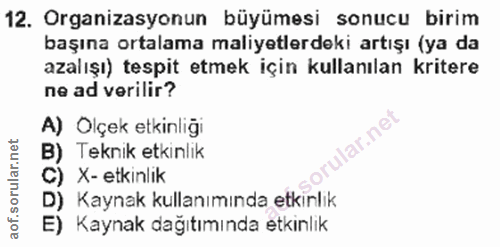 Soru 12