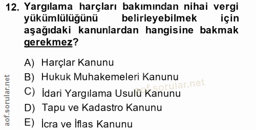 Soru 12