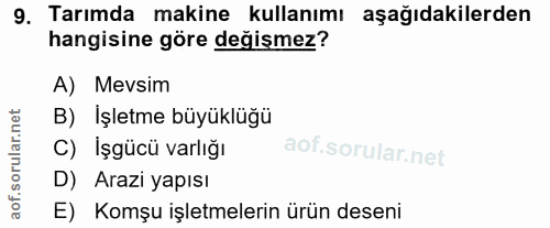 Soru 9