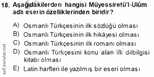Soru 18