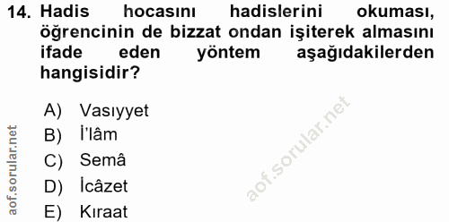 Soru 14
