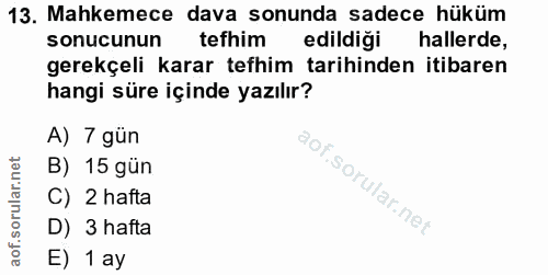 Soru 13