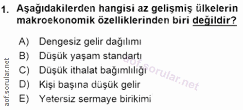 Soru 1