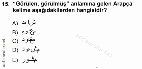 Soru 15