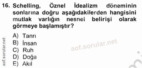 Soru 16