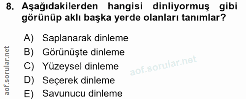 Soru 8