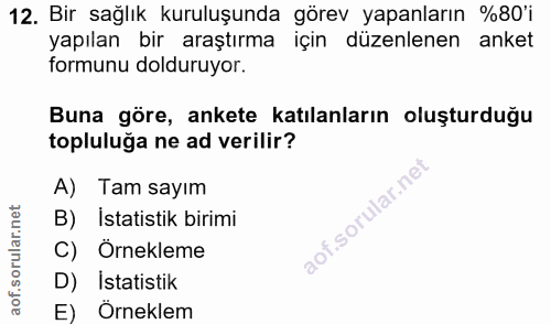 Soru 12