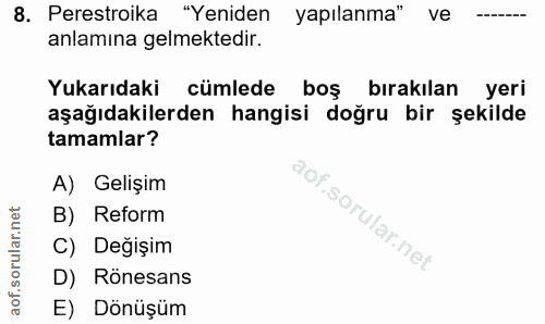 Soru 8