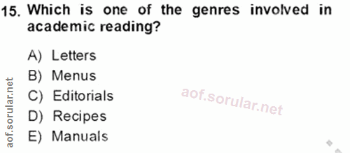 Soru 15