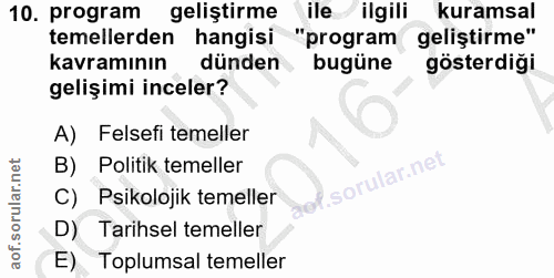 Soru 10