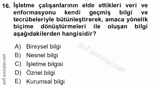Soru 16