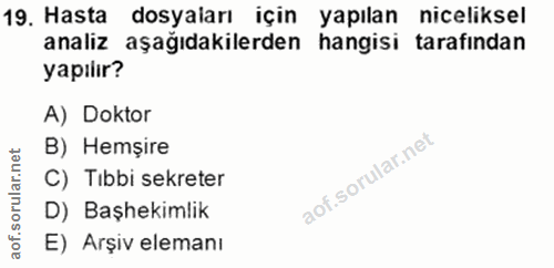 Soru 19