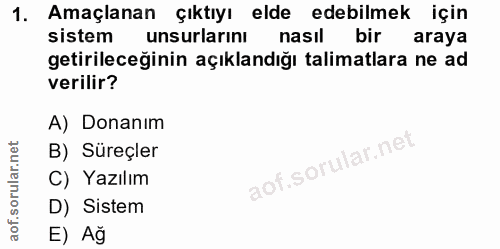 Soru 1