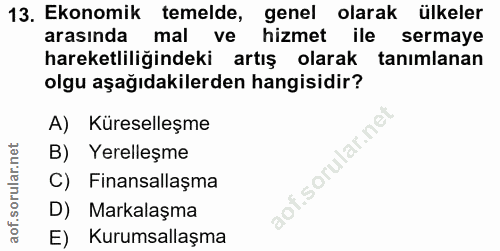 Soru 13