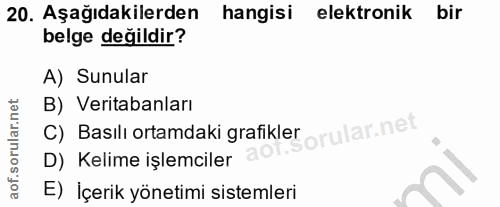 Soru 20