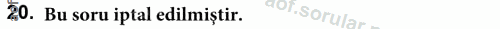 Soru 20