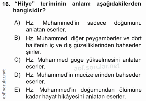 Soru 16