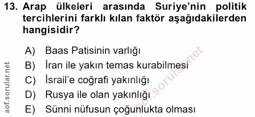 Soru 13