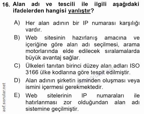 Soru 16