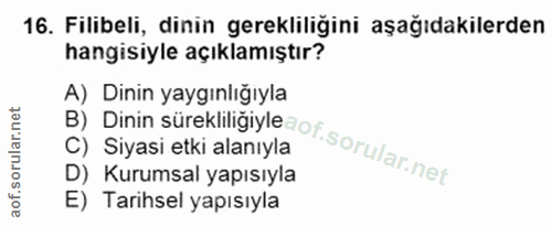 Soru 16