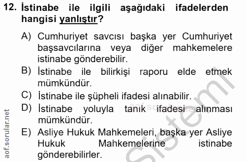 Soru 12
