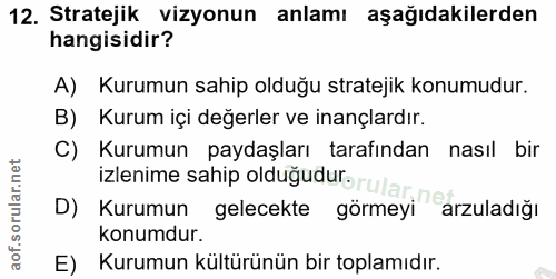 Soru 12