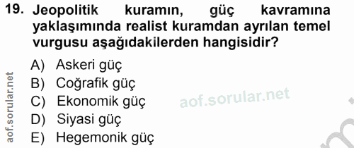 Soru 19