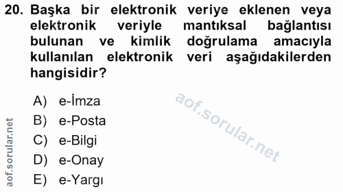 Soru 20