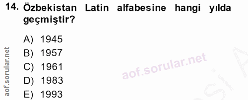 Soru 14