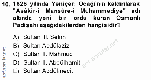 Soru 10