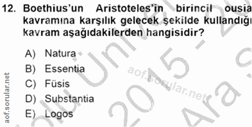 Soru 12
