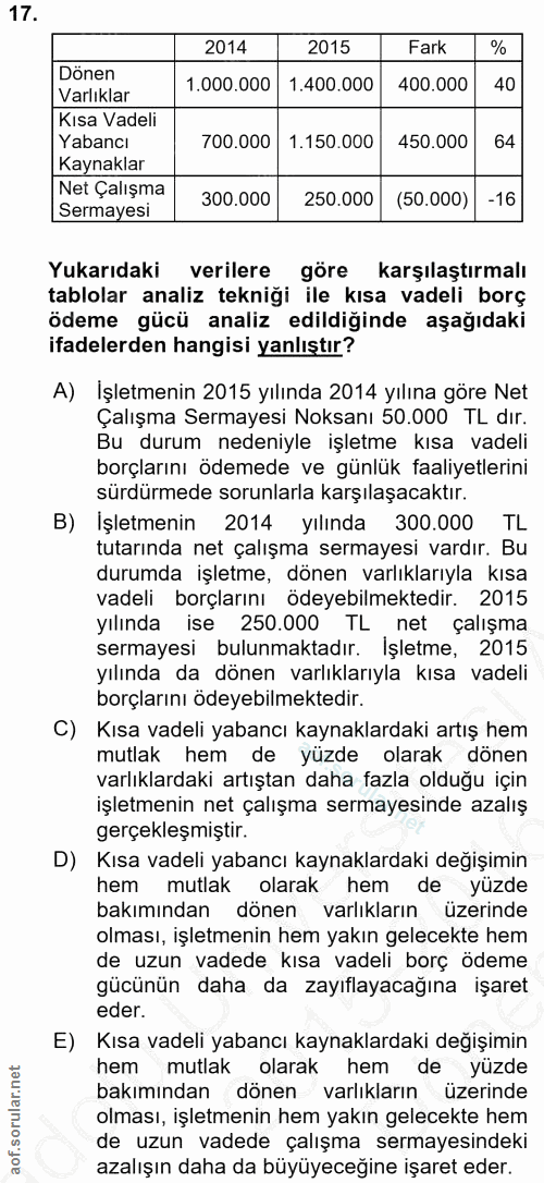 Soru 17