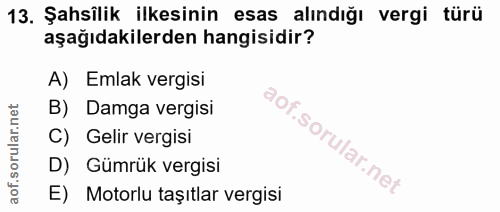 Soru 13