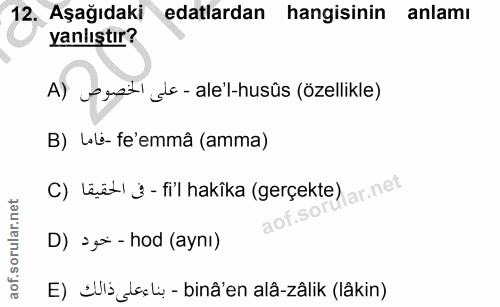 Soru 12