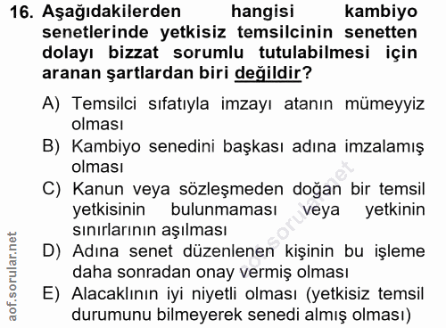 Soru 16
