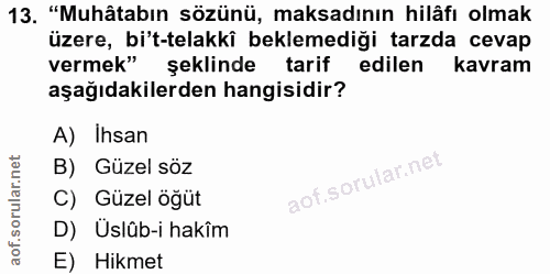 Soru 13