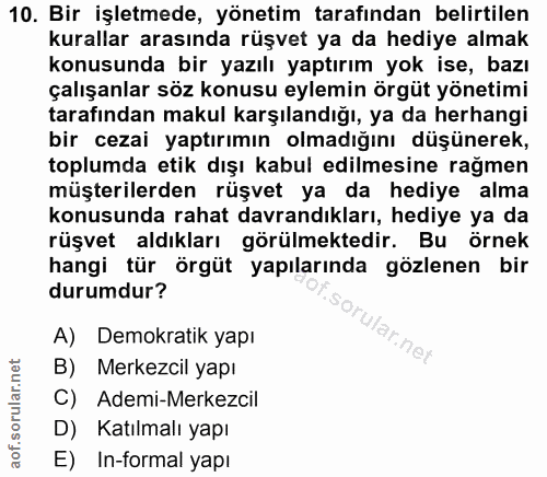 Soru 10