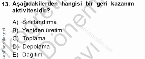 Soru 13
