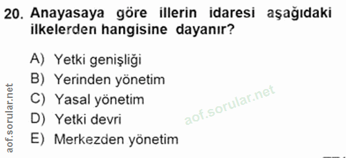 Soru 20