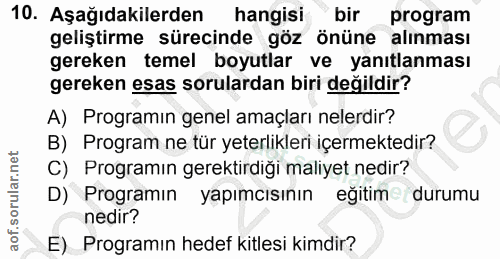 Soru 10