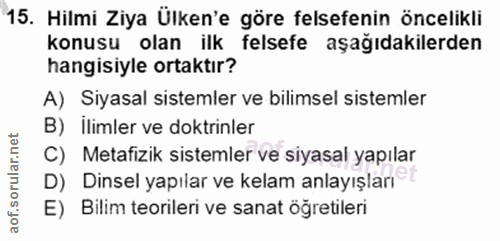 Soru 15