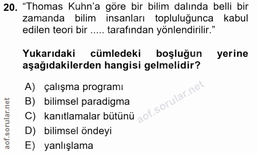 Soru 20